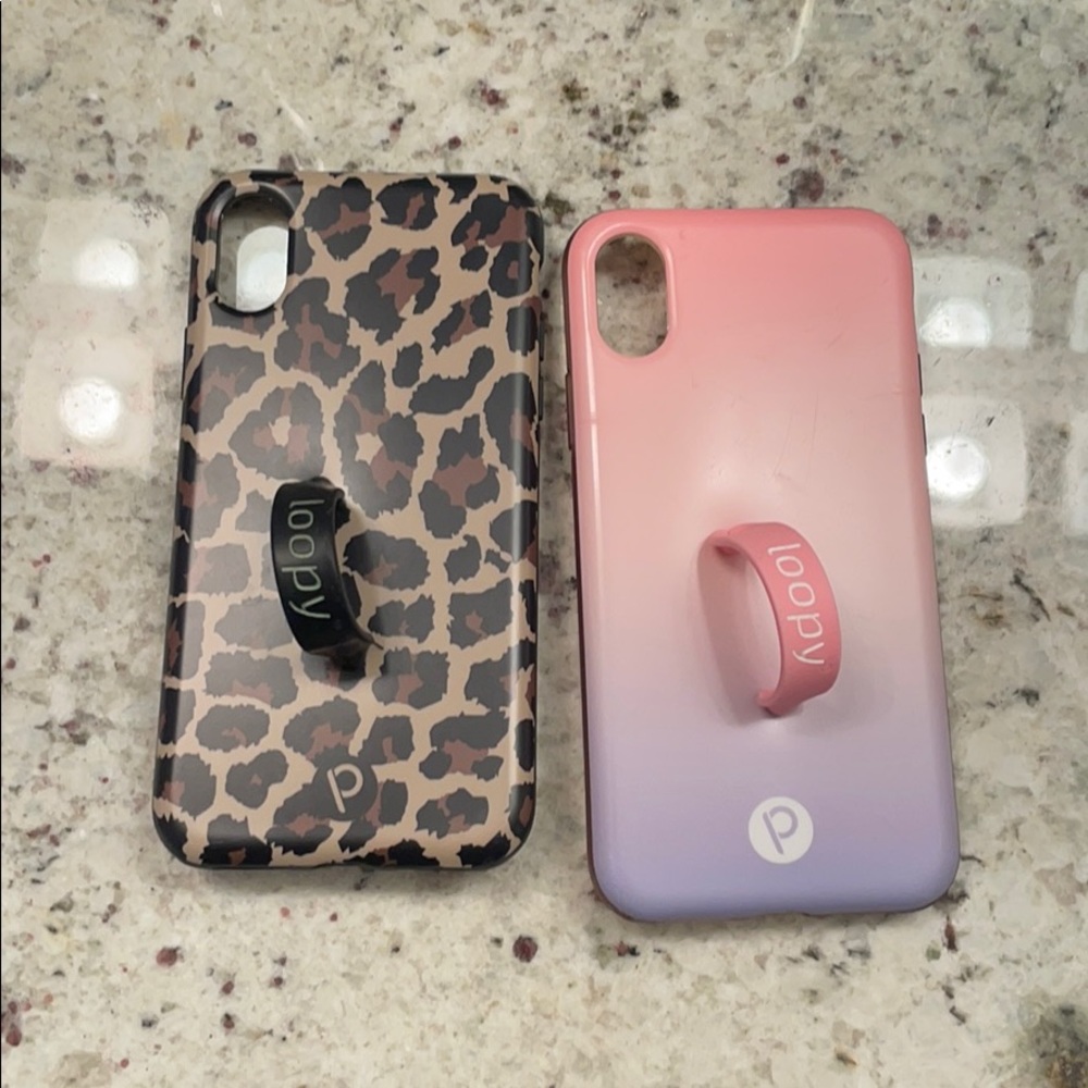 Loopy IPhone XS case bundle